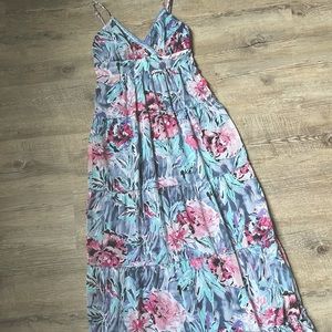 Floral floorlength dress